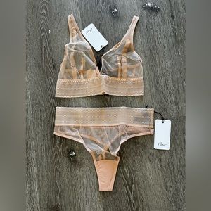 NWT Else Lingerie Set Los Angeles MSRP $160 SOLD OUT